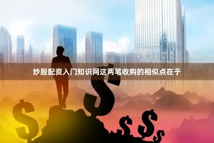 炒股配资入门知识网这两笔收购的相似点在于